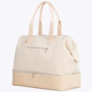 BÉIS The Weekender Travel Bag Beige NEW NWT